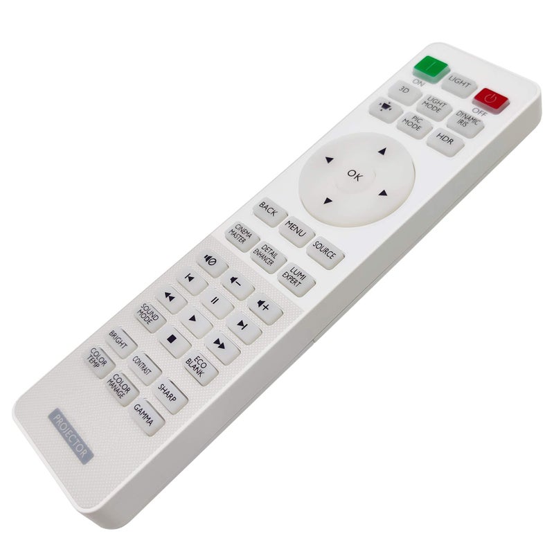 INTECHING RCV015 Projector Remote Control for BenQ HT2550, TK800, TK800M, W1700, W1700S - Image 3